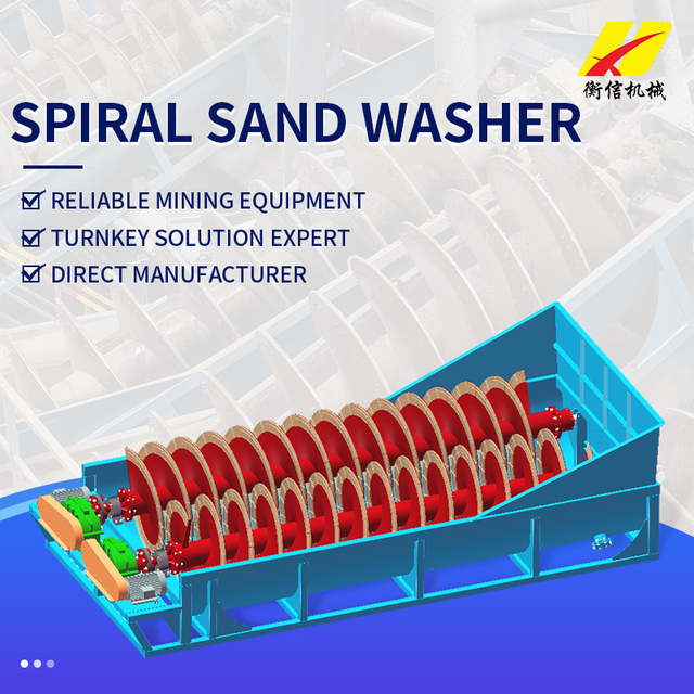 Spiral Sand Washer